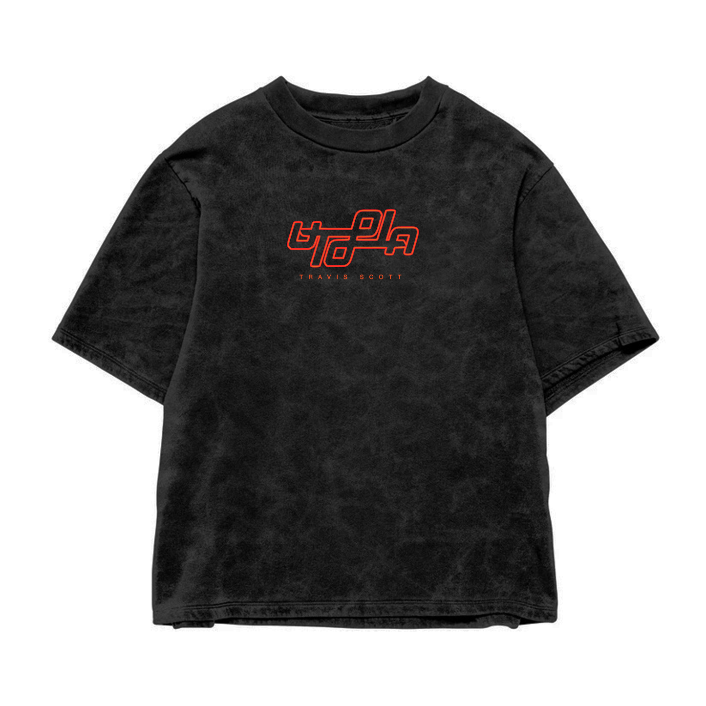 Utopia Acid Wash Oversized Tee