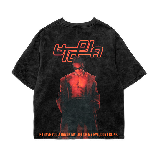 Utopia Acid Wash Oversized Tee