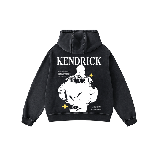 The Sinner Acid Wash Oversized Hoodie